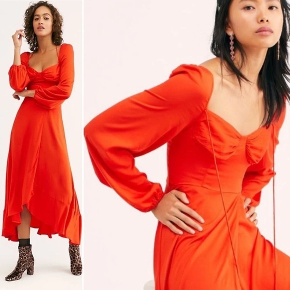 ISO This is love Free people bustier midi/maxi